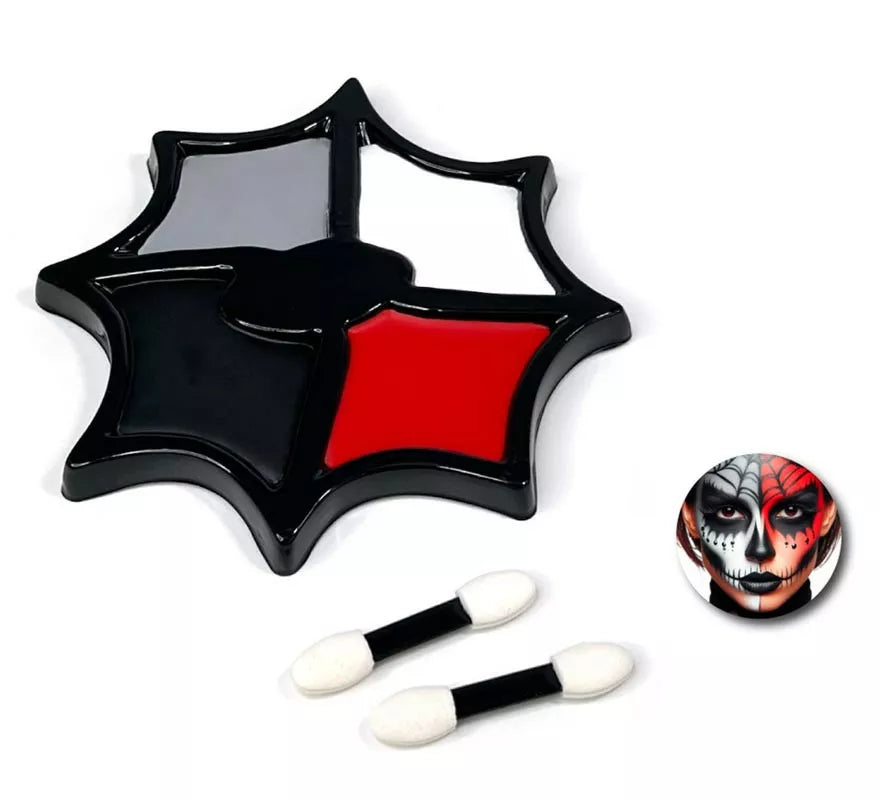 Translation missing: pt-PT.Kit de Maquillaje Halloween: Paleta y brochas