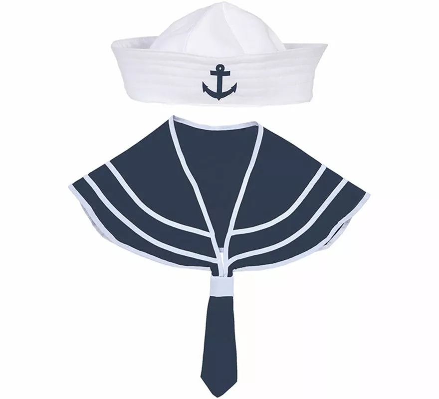 Translation missing: pt-PT.Kit de Marinero para adultos: Gorro y Cuello