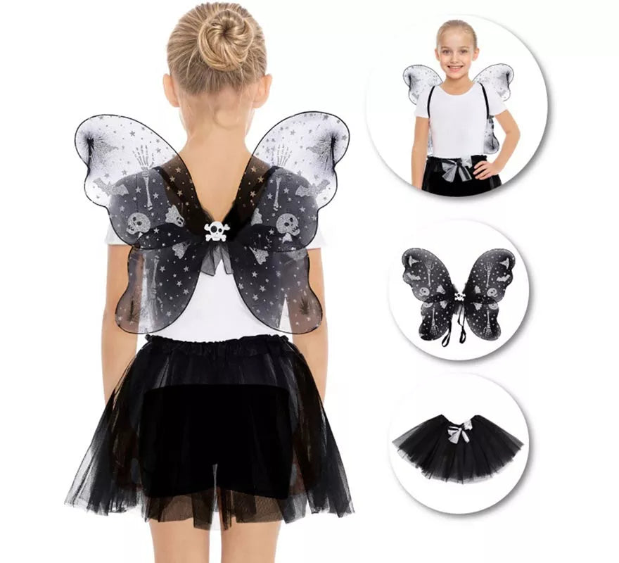 Kit de Mariposa Infantil: Tutú y Alas