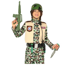 Kit militar com capacete