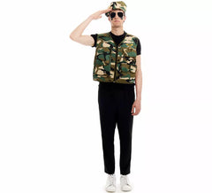 Kit militar para homem