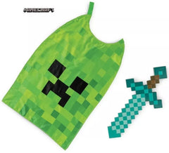 Kit Minecraft: Espada e Capa