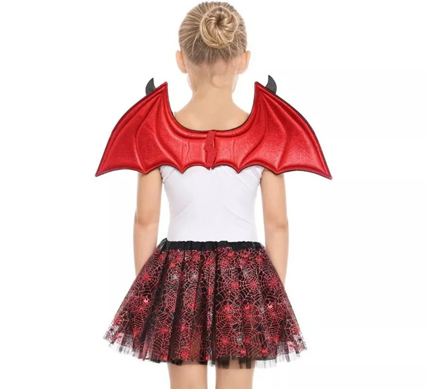 Translation missing: pt-PT.Kit de Murciélago rojo Infantil: Tutú y Alas