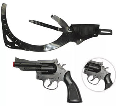 Kit de pistola de revólver e coldre de ombro