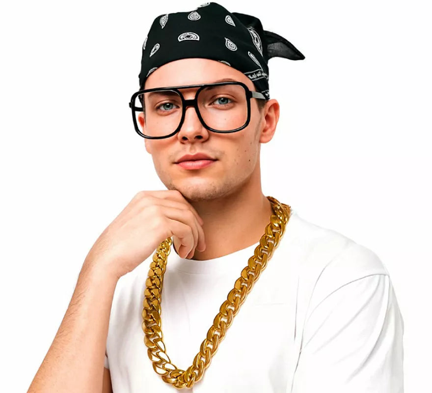 Translation missing: pt-PT.Kit de Rapero: Gafas, Collar y Pañuelo