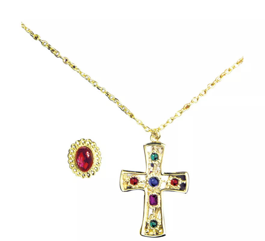 Translation missing: pt-PT.Kit de Rey o Cardenal: Cadena y Anillo