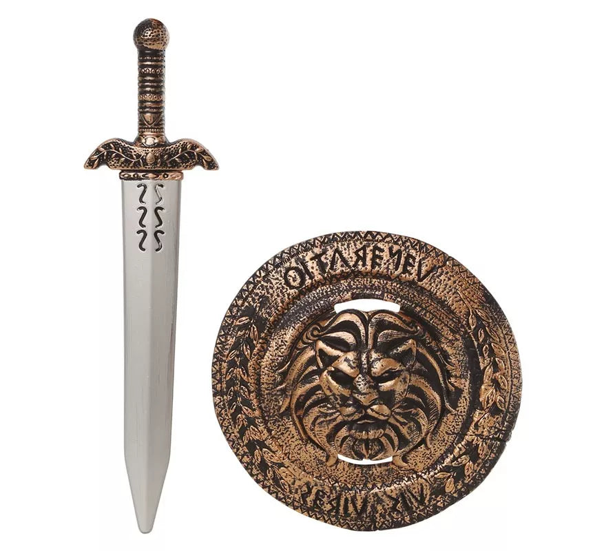 Translation missing: pt-PT.Kit de Romano infantil: Escudo y espada