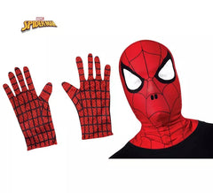 Kit Homem-Aranha Adolescente: Luvas e Máscara