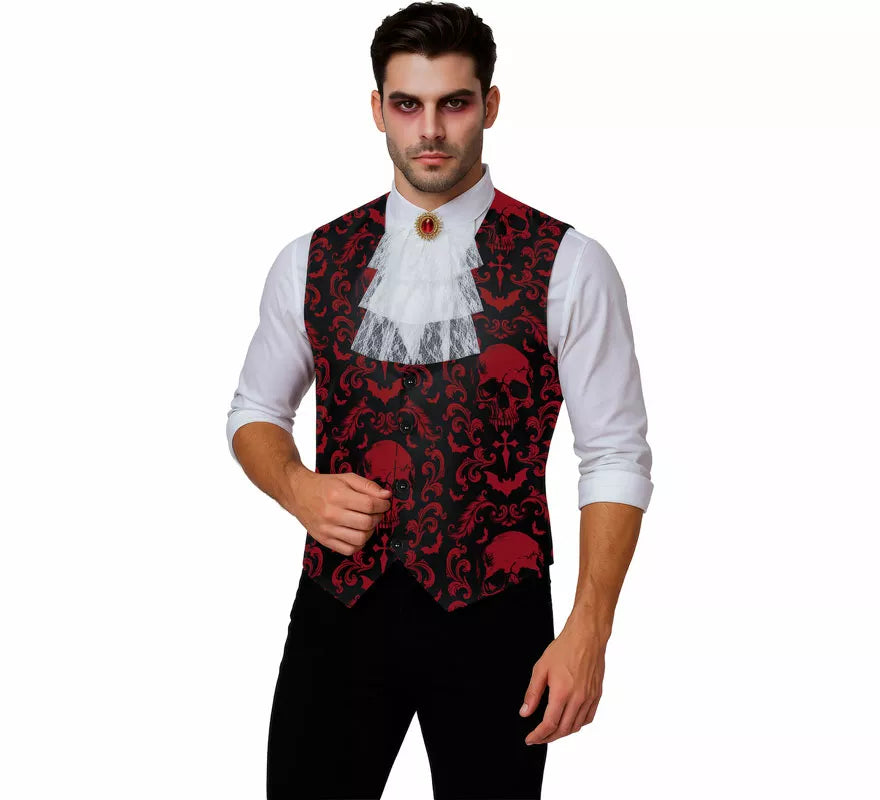 Translation missing: pt-PT.Kit de Vampiro: Chaleco y Pechera para hombre