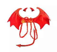 Kit do Diabo: Asas, Chifres e Cauda