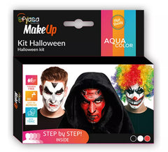 Kit Halloween de 3 Cores para a Água de 3X2 gr