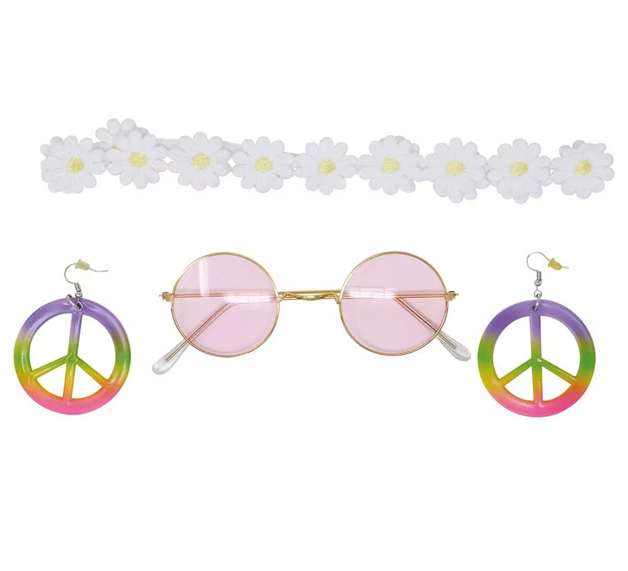 Translation missing: pt-PT.Kit Hippie: Cinta, Gafas y Pendientes