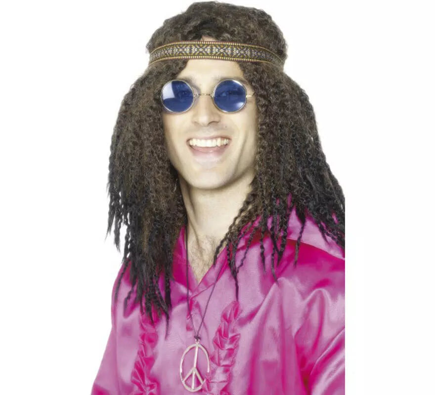 Translation missing: pt-PT.Kit Hippy Hombre: Cinta de Pelo, Gafas y Collar