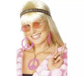 Kit Hippy Mujer: Cinta para Pelo, Gafas, Collar y Pendientes