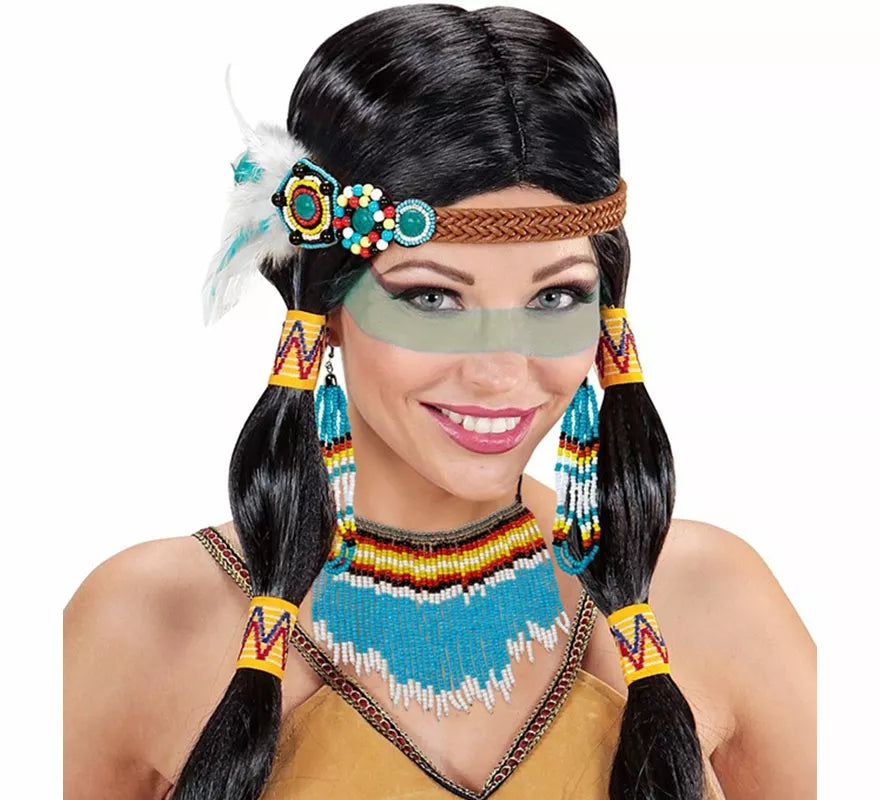 Translation missing: pt-PT.Kit India Nativa: Collar, Pendientes y Cinta