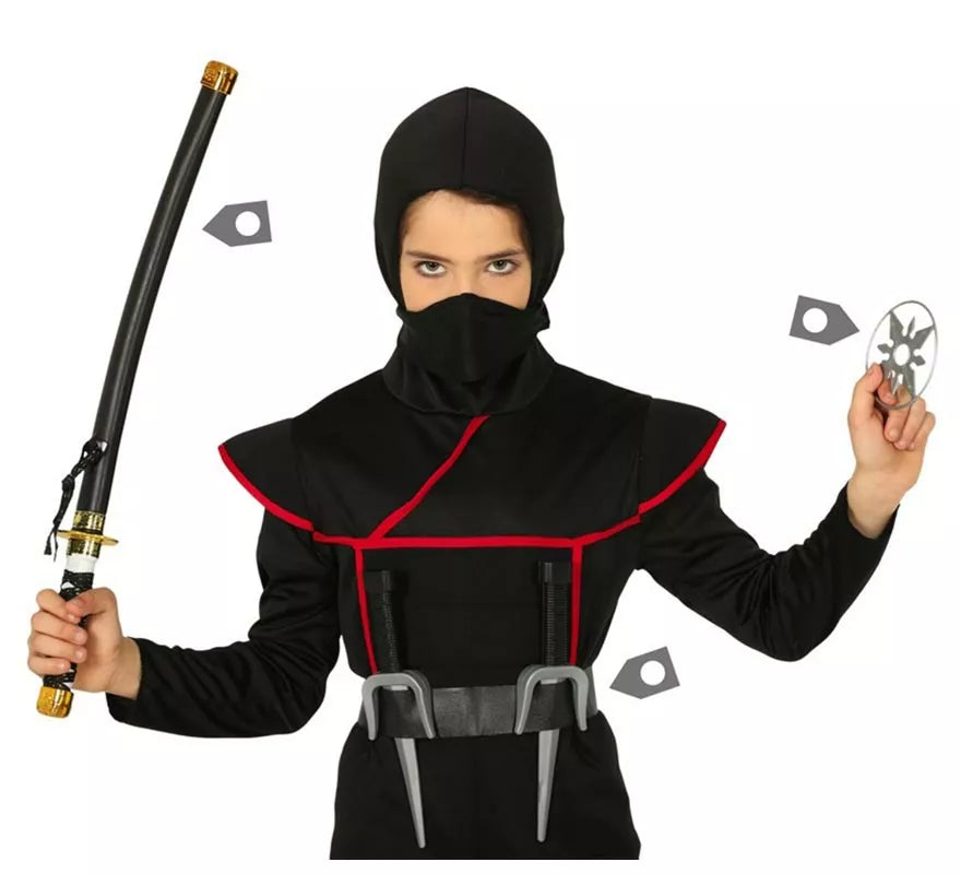 Kit Ninja: Sable, 2 Cuchillos y Estrella