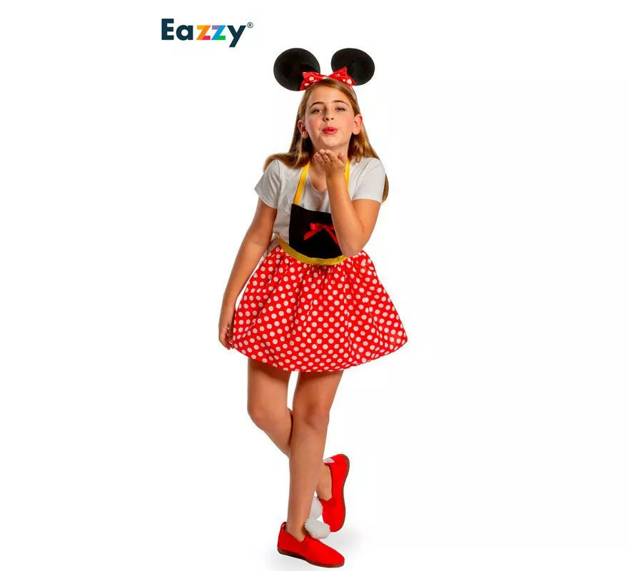 Translation missing: pt-PT.Kit o disfraz Chic Mouse para niña