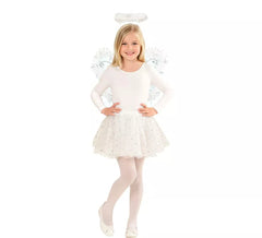 Kit de disfarce de anjo para menina