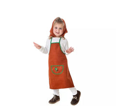 Kit ou Fato de Telha de Castanheiro Folhas Verdes para menina