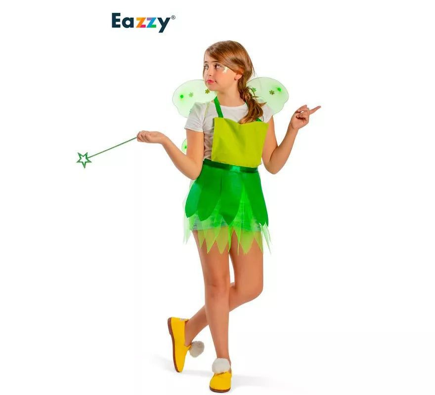 Translation missing: pt-PT.Kit o disfraz Green Fairy para niña