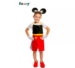 Fato Avental Little Mouse para menino