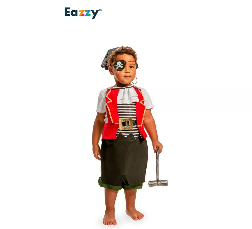 Translation missing: pt-PT.Kit o disfraz Wild Pirate para niño