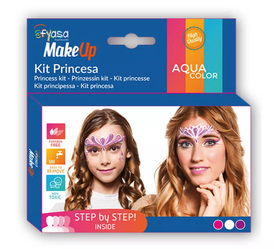 Translation missing: pt-PT.Kit Princesa de 3 Colores al Agua de 3X2 gr