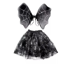 Kit Teia de Aranha: Tutu e Asas Negras
