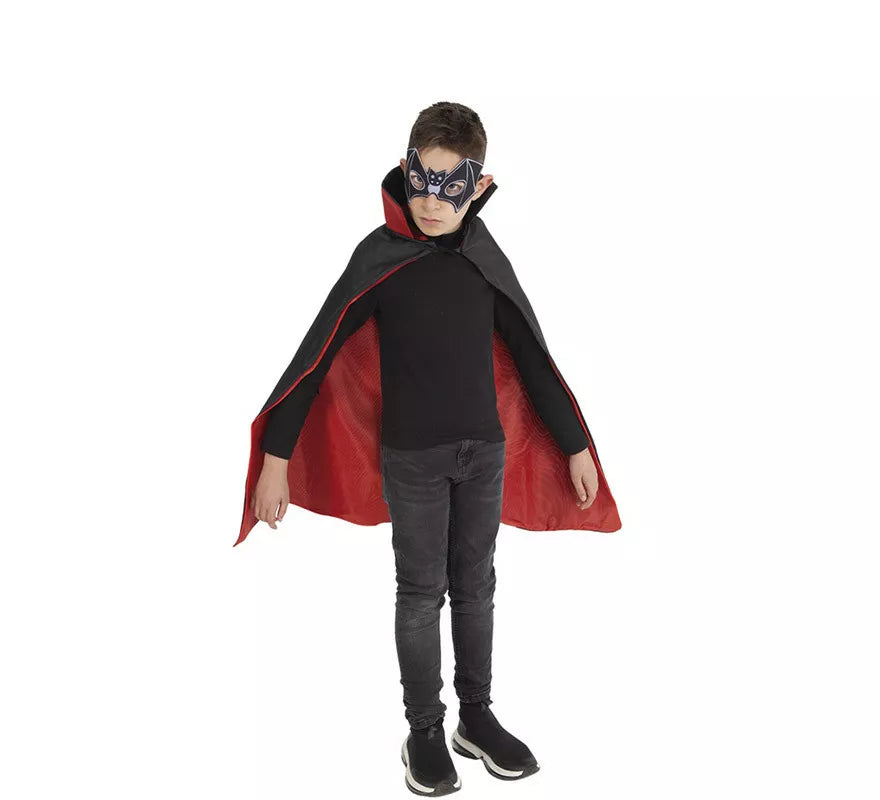 Translation missing: pt-PT.Kit Superhéroe Vampiro Infantil: Capa y Antifaz