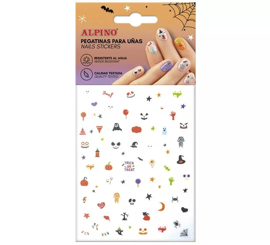 Translation missing: pt-PT.Lámina de Pegatinas para Uñas de Halloween en 2 modelos surtidos