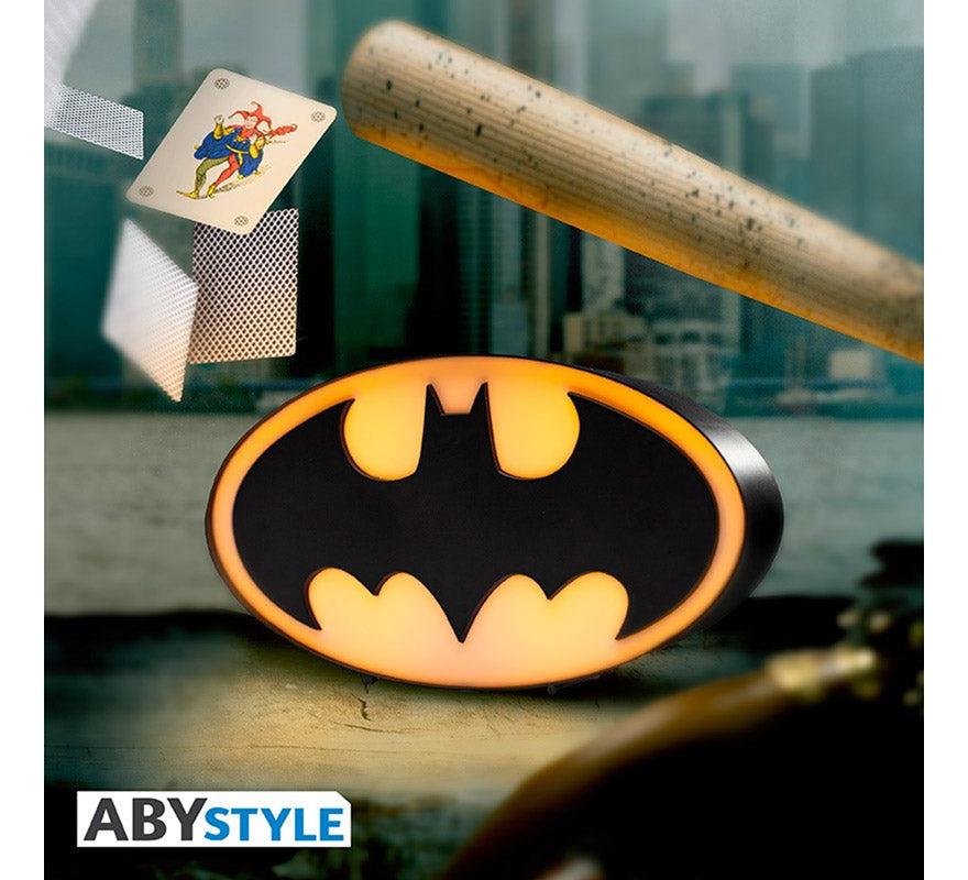 Translation missing: pt-PT.Lámpara Batman Logo DC Comics