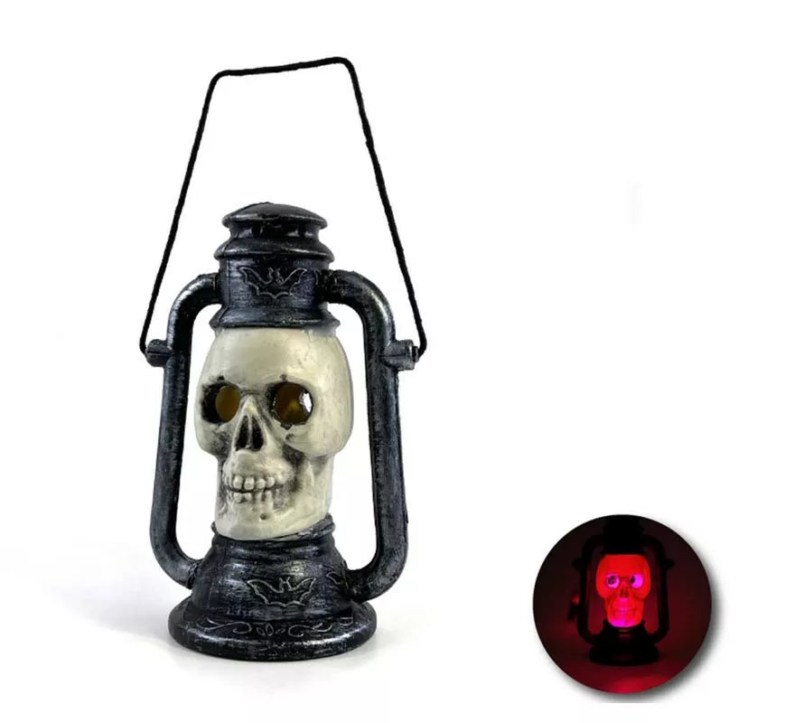 Translation missing: pt-PT.Lámpara Calavera con luz de 16x36 cm