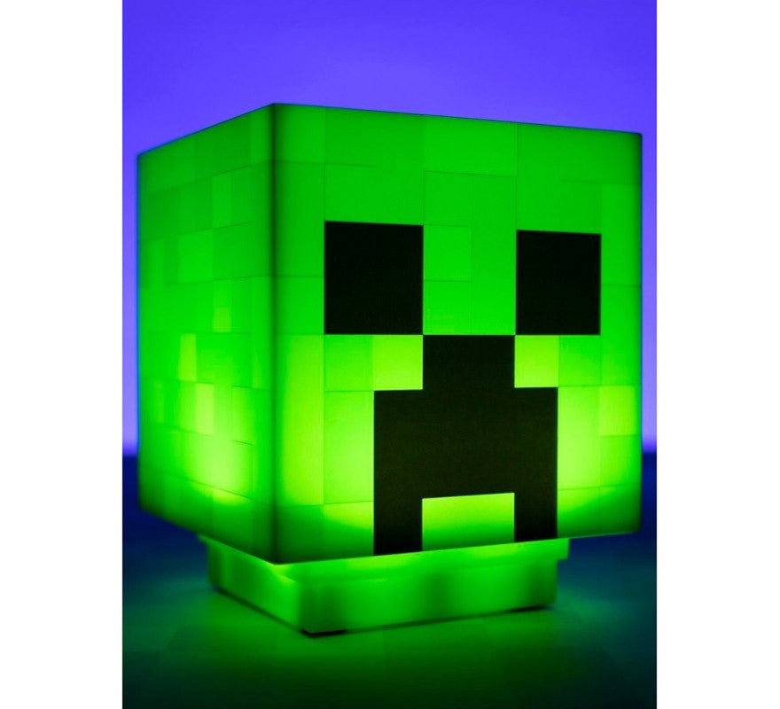 Translation missing: pt-PT.Lámpara Minecraft Creeper