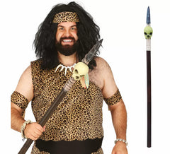 Lança Indígena com Caveira 120 cm