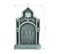 Lápide de caveira RIP 53 cm