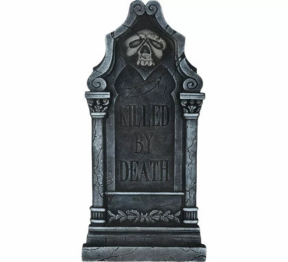 Lápida Killed By Death de 90x45 cm