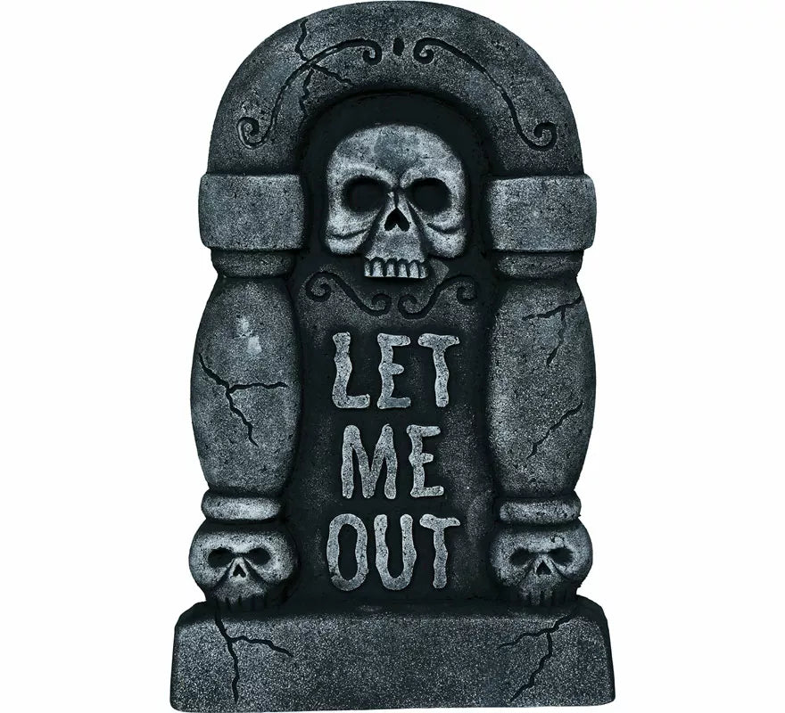 Translation missing: pt-PT.Lápida Let Me Out de 42x26 cm