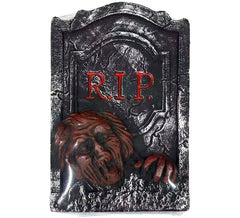 Lápide de espuma zumbi RIP 34x3,50x55 cm