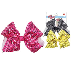 Gravatas com estampa Paisley de 16 cm em cores variadas