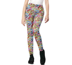 Leggings dos anos 90 para mulheres