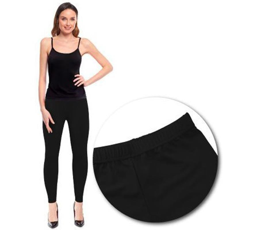 Leggins color negro para mujer
