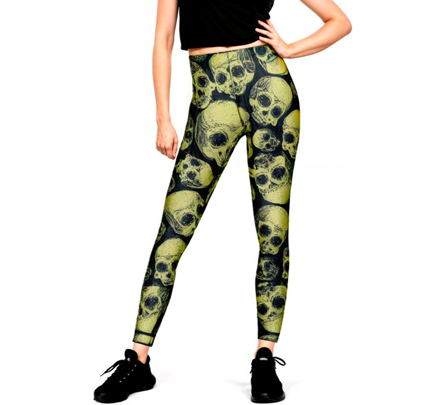 Translation missing: pt-PT.Leggins de Calaveras para mujer