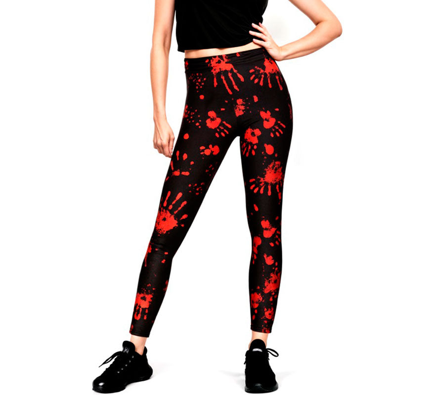 Translation missing: pt-PT.Leggins de Huellas Ensangrentados para mujer