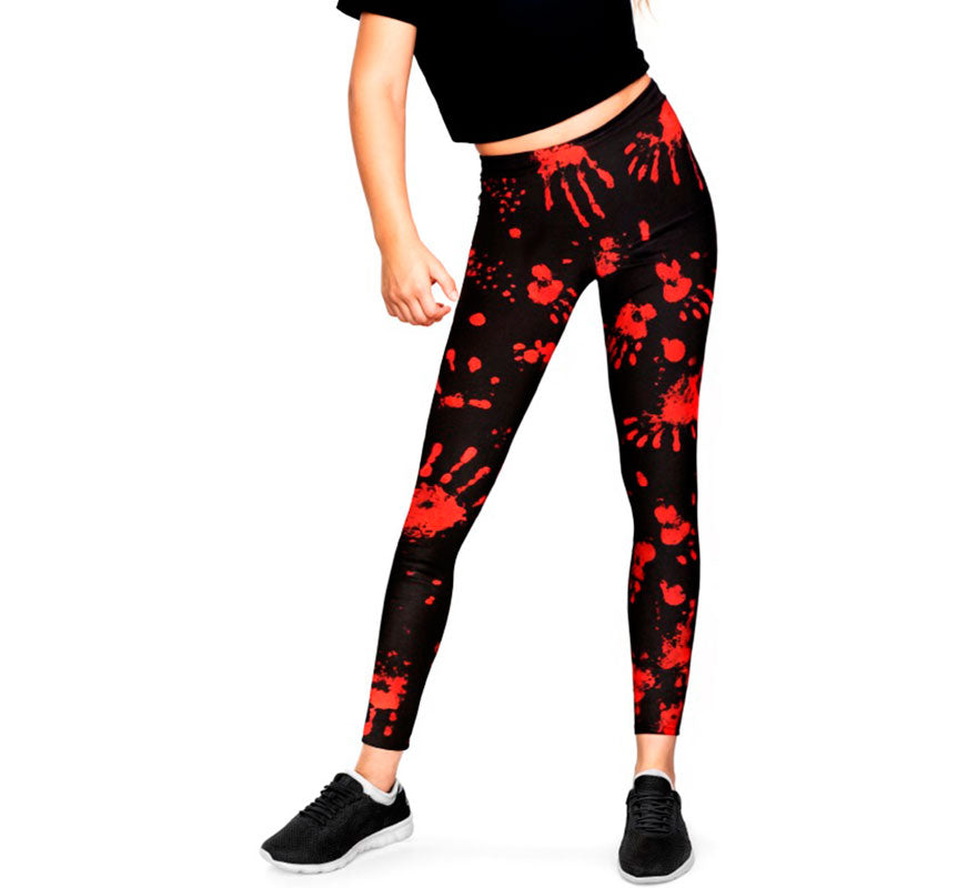 Translation missing: pt-PT.Leggins de Huellas Ensangrentados para niña