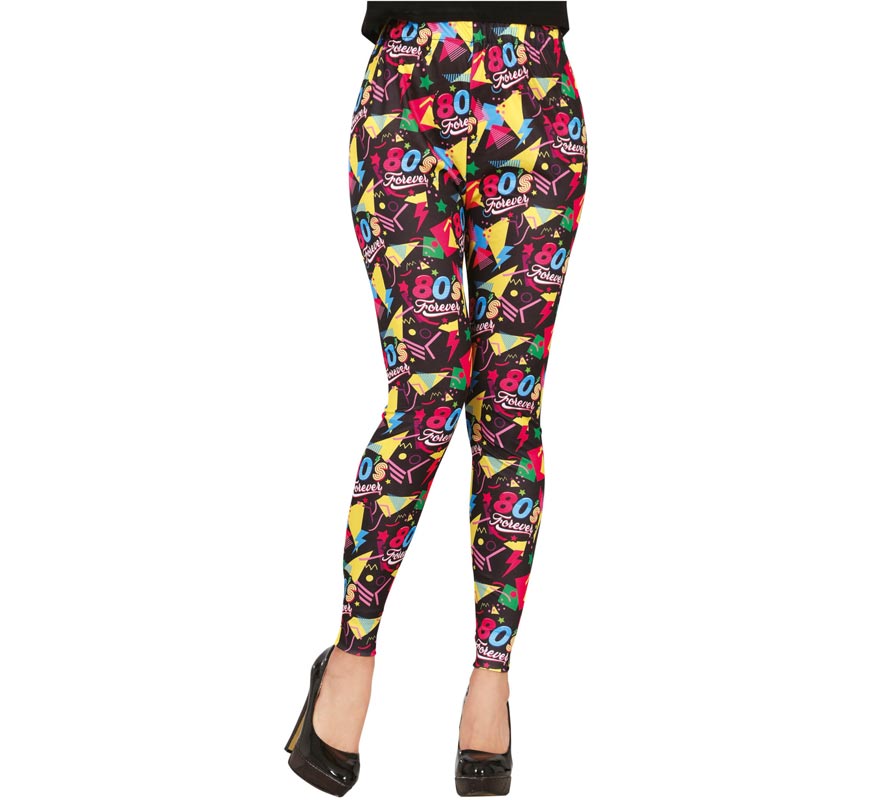 Leggins de los años 80 para mujer