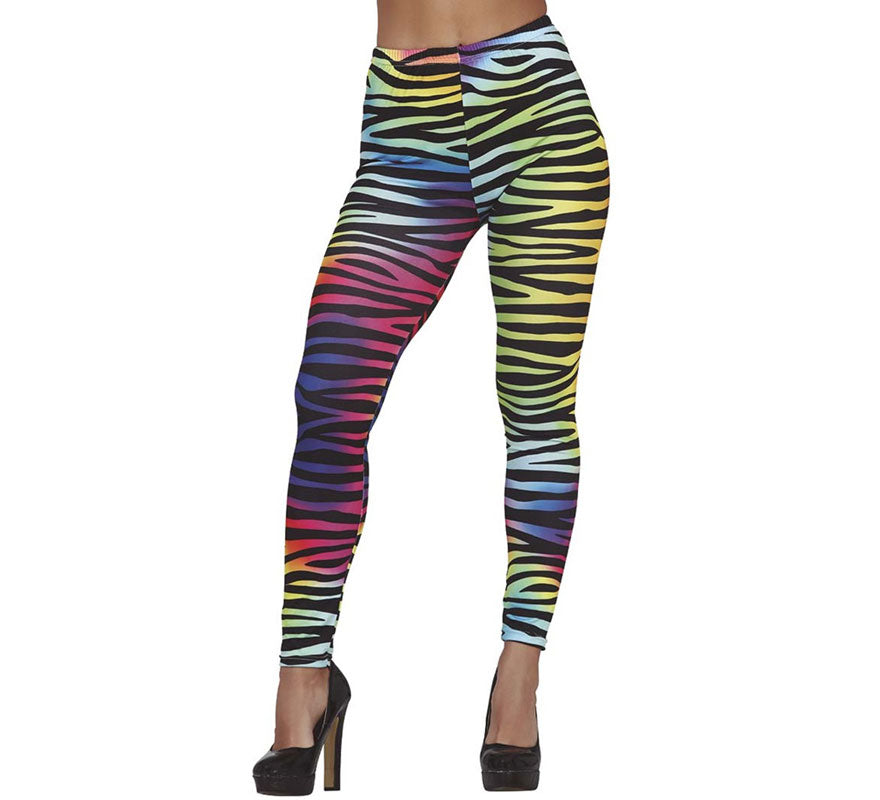 Translation missing: pt-PT.Leggins estampado Tigre multicolor para mujer