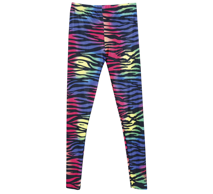 Translation missing: pt-PT.Leggins estampado Tigre multicolor para mujer