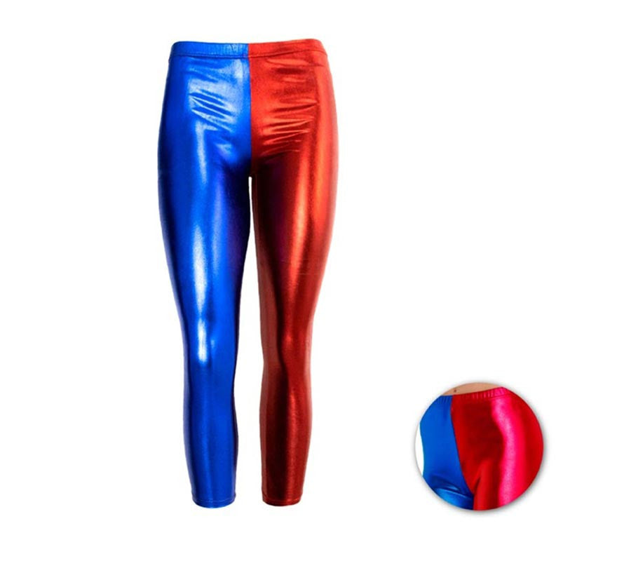 Translation missing: pt-PT.Leggins Metalizado de Payasa Villana para mujer