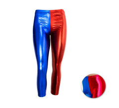 Leggings metálicas Villain Clown para menina