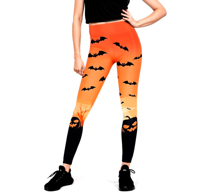 Translation missing: pt-PT.Leggins naranjas de Calabaza para mujer